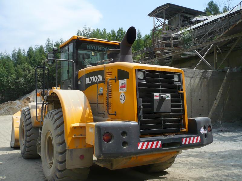 Nakladač kamenolom Krásné Nakladač kamenolom Krásné